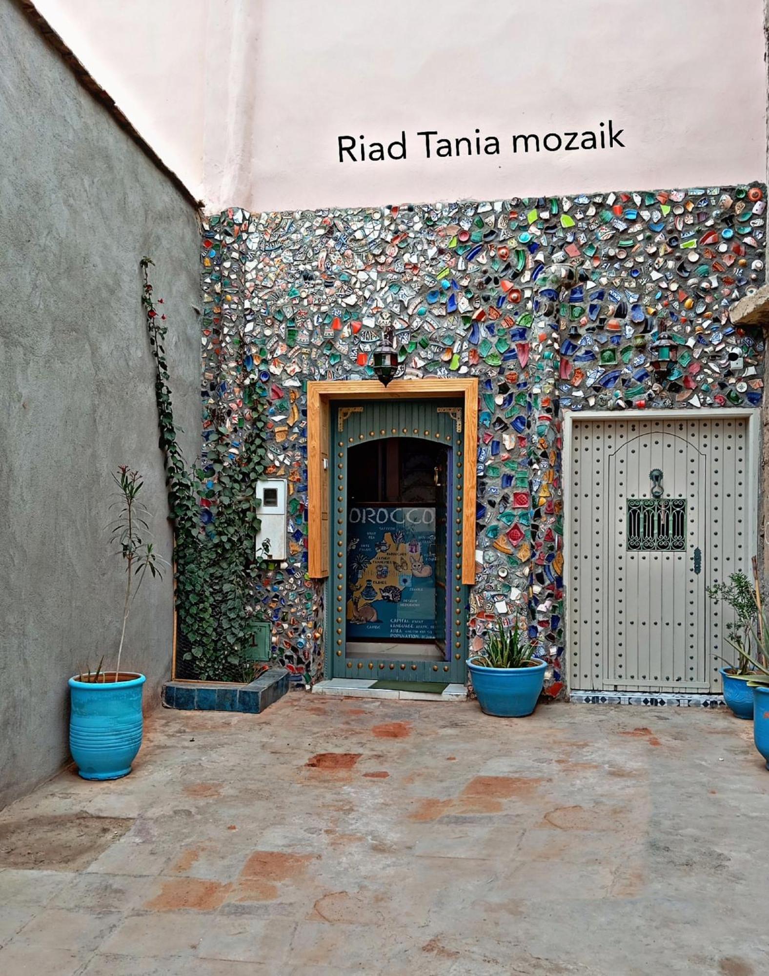 Riad Tania Mozaik Taroudant Bagian luar foto