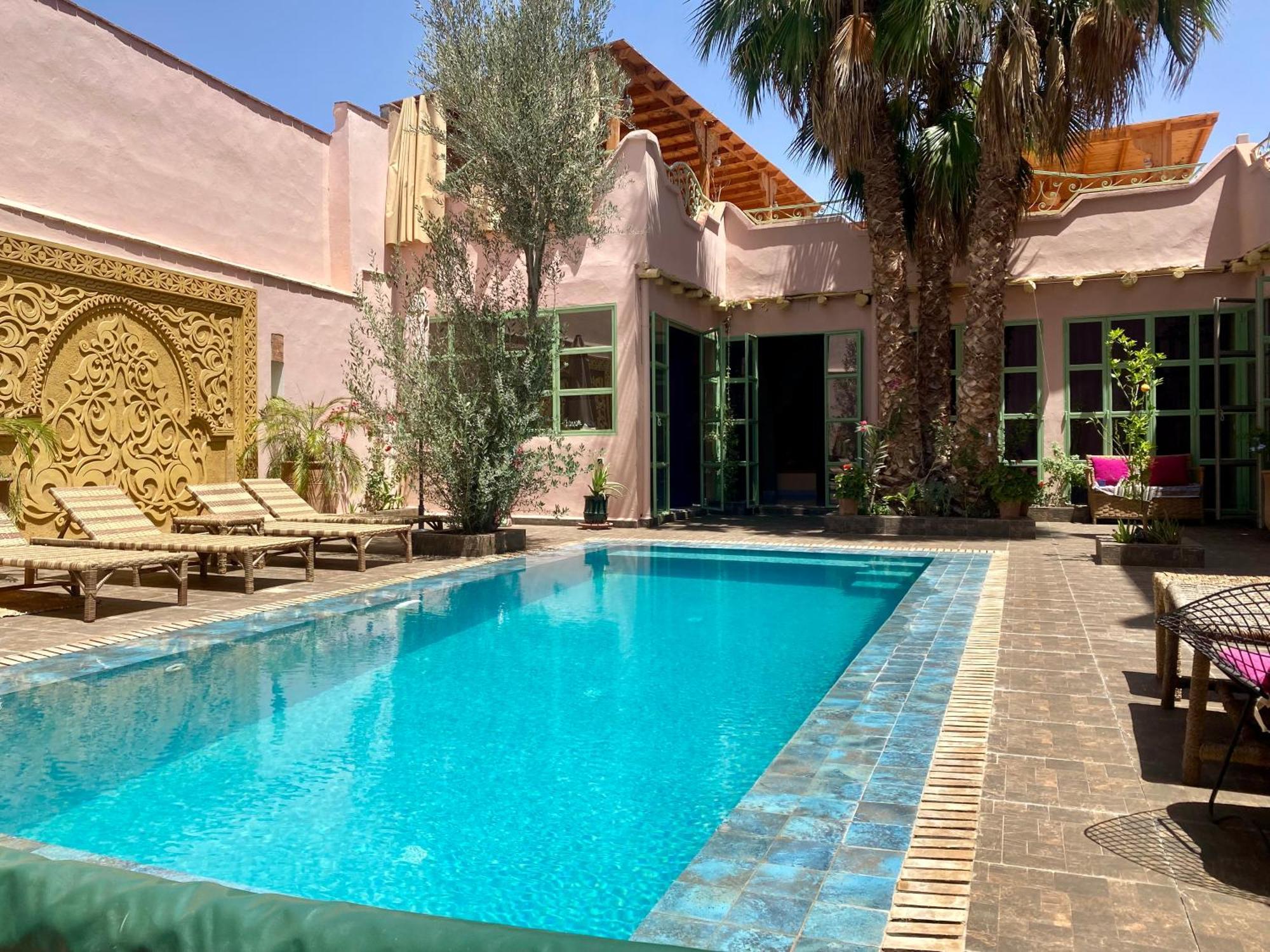 Riad Tania Mozaik Taroudant Bagian luar foto